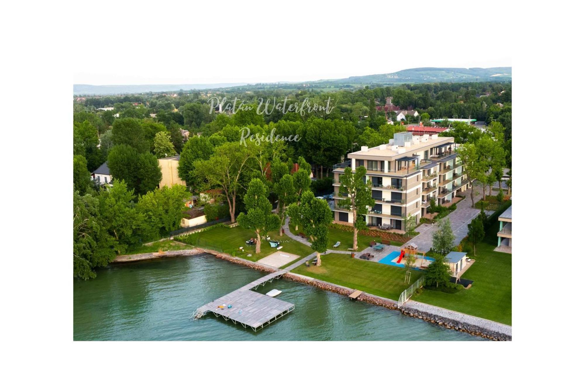 Platan Waterfront Residence Balatonboglár Exterior foto