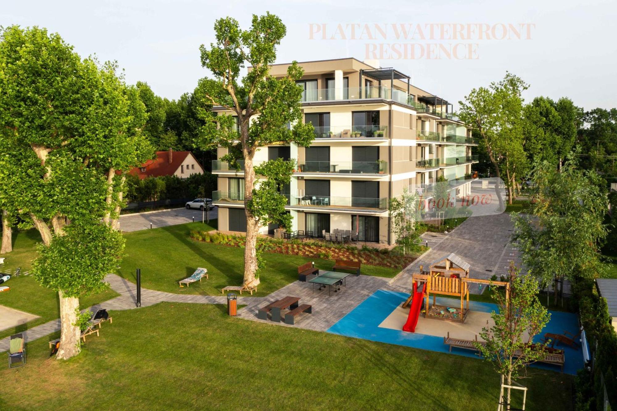 Platan Waterfront Residence Balatonboglár Exterior foto